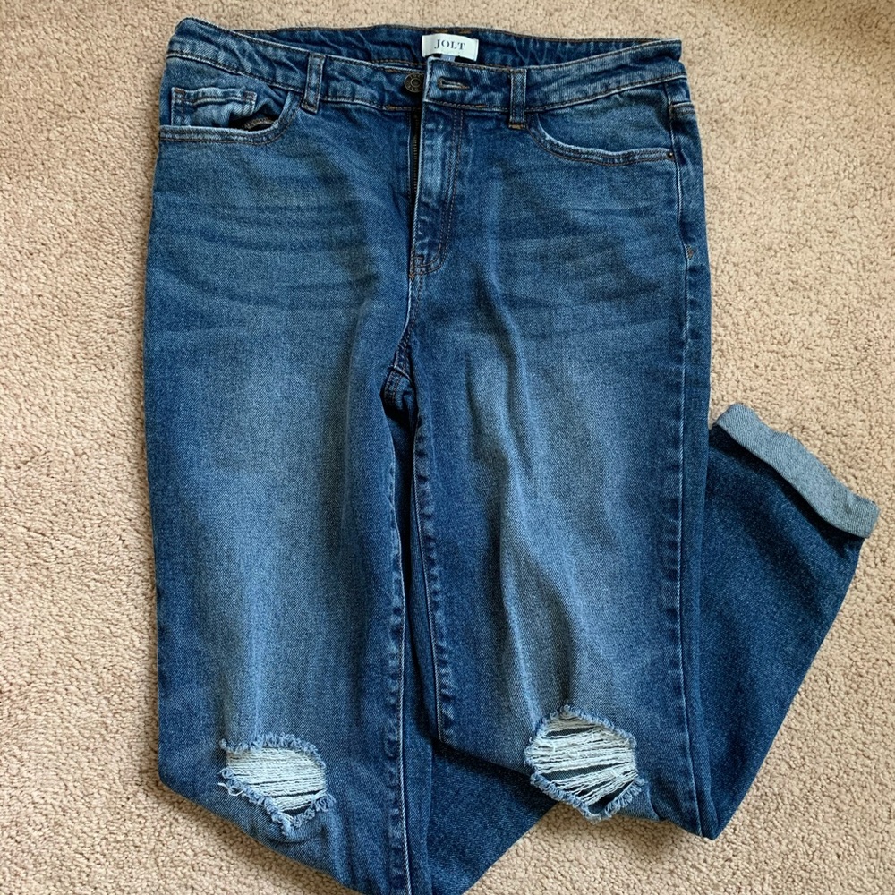 Jolt Straight/Mom Jeans